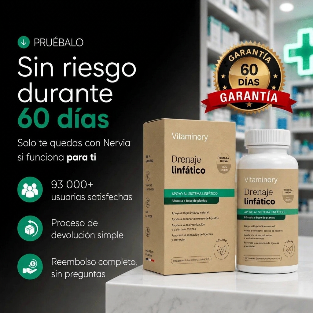 Cápsulas de Drenaje Linfático - Transformación total en 60 días