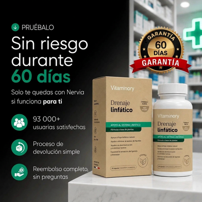 Cápsulas de Drenaje Linfático - Transformación total en 60 días