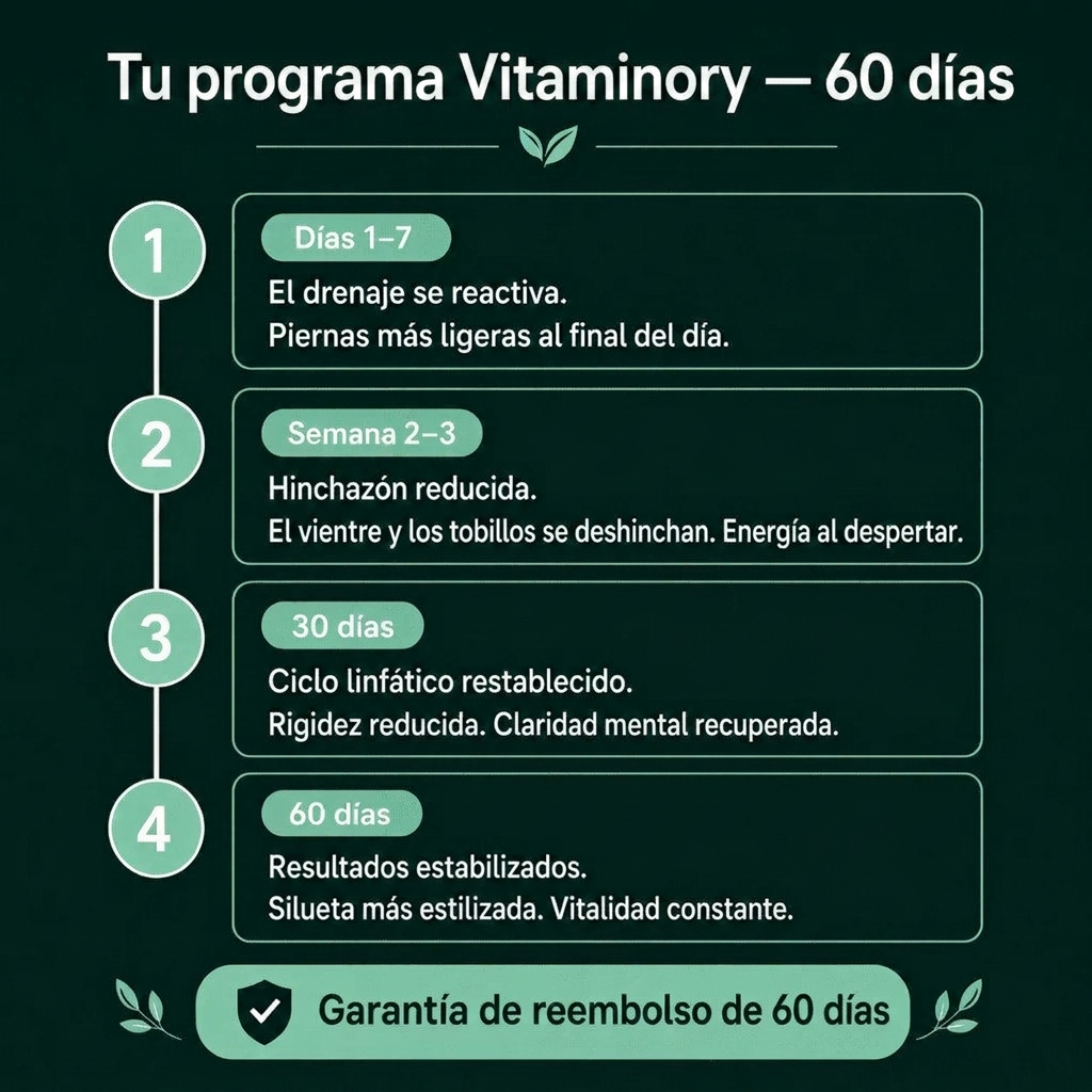 Cápsulas de Drenaje Linfático - Transformación total en 60 días