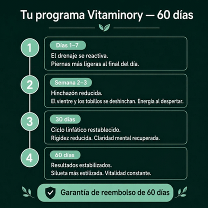 Cápsulas de Drenaje Linfático - Transformación total en 60 días
