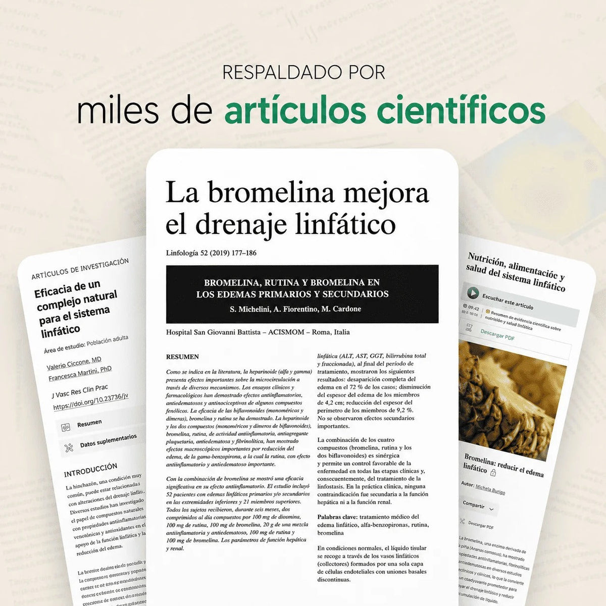 Cápsulas de Drenaje Linfático - Transformación total en 60 días